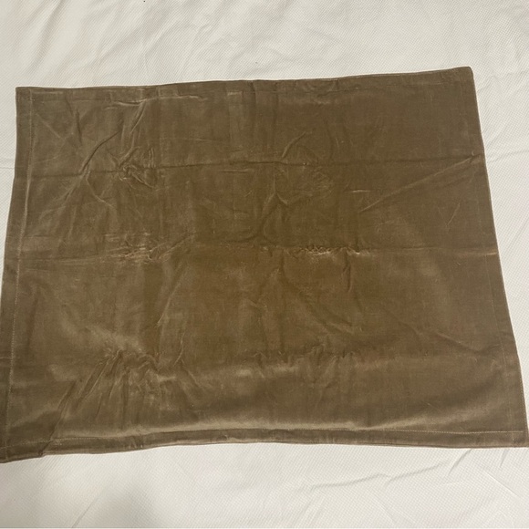 Set of 2 Charter Club Standard Coffee Velvet Sham - Picture 2 of 7